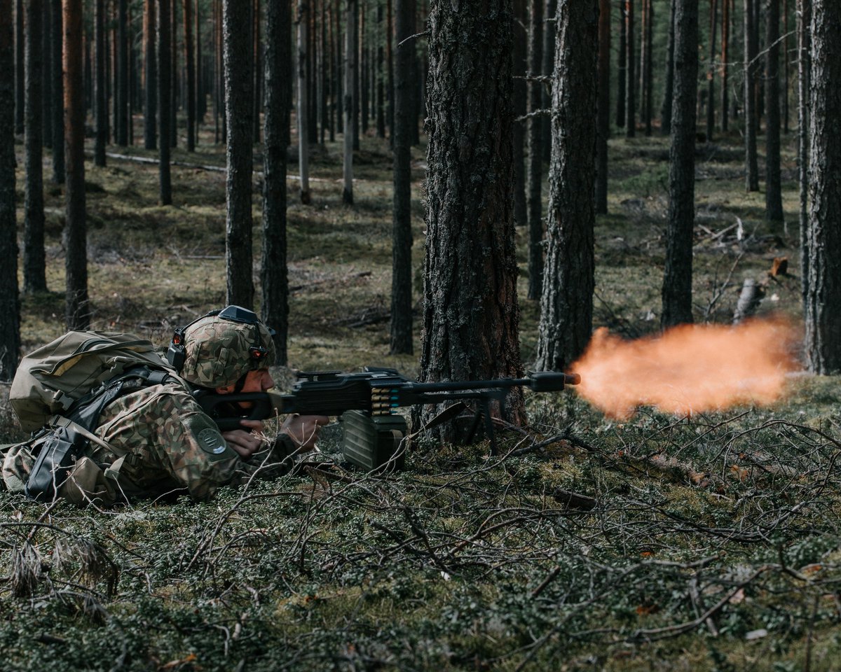 Latvian troops at exercise Arrow 24 in Finland (May 2024)