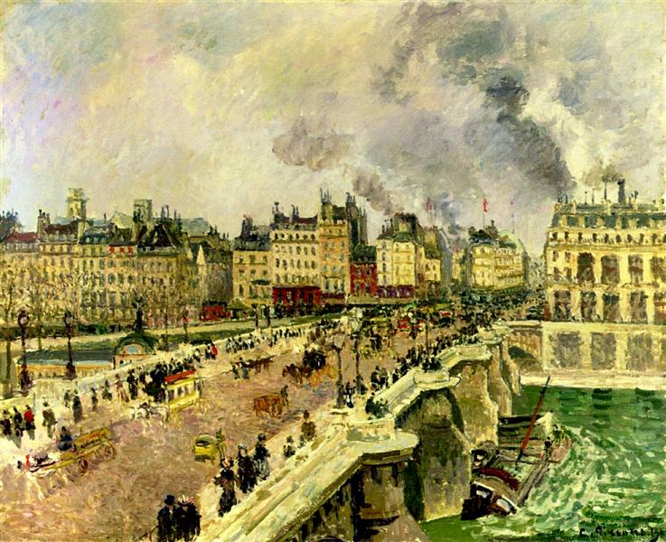 The Pont Neuf, Shipwreck of the Bonne Mere
by Camille Pissarro
in 1901

#Paris #Parisjetaime #visitparisregion #ExploreFrance #France #cityscape #Seine #pissarro #camillepissarro #pontneuf