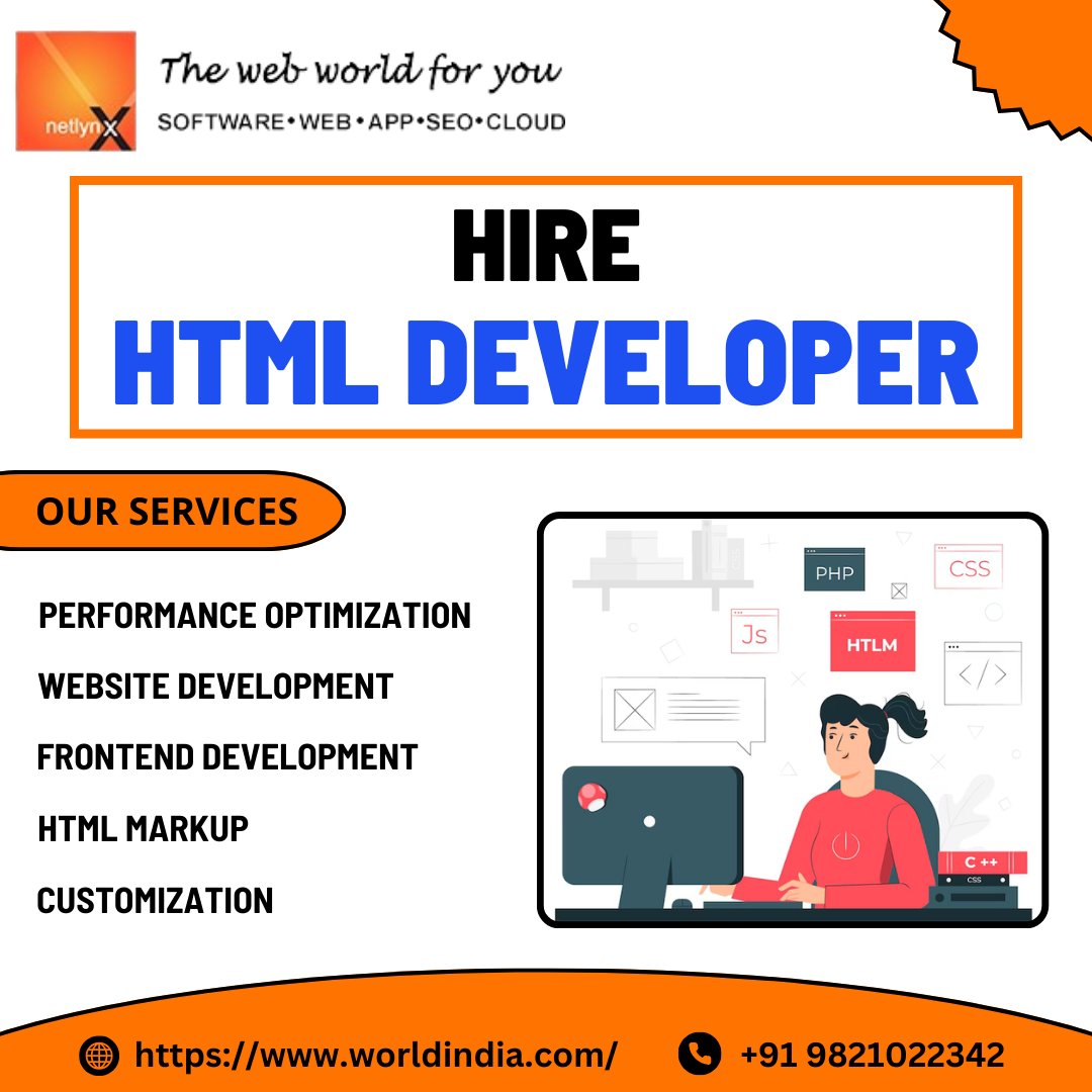 wrldindia's tweet image. Need a website that looks great and works flawlessly? Our HTML developers have the skills to make it happen! Let's build something awesome together.
worldindia.com/hire-html-htmlā¦
.
.
.
#WorldIndia #HTMLDevelopment #HireUs #FrontEndDev #HTML5 #CSS3 #WebsiteDevelopment