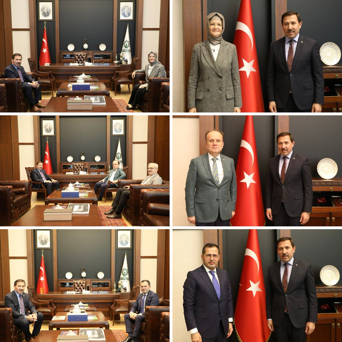 AK Parti Konya Milletvekillerimiz Meryem Göka, Ziya Altunyaldız ve Mehmet Baykan’ı belediyemizde ağırladık. Değerli milletvekillerimize nazik ziyaretleri, çalışmalarımıza gösterdikleri ilgi ve destekleri dolayısıyla teşekkürlerimi iletiyorum. @meryemgoka @ZiyaAltunyaldiz…