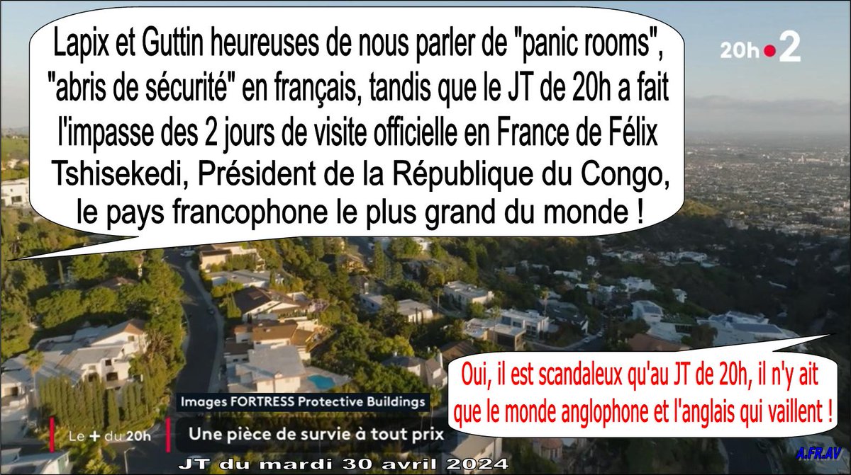 Journal télévisé de France 2 ou de France TWO ?
CC : @CamilleGuttin @infofrance2 #AnneSophieLapix #languefrançaise #ServicePublic #anglicisation #MédiaPublic #Arcom #OIF #francophonie #RDC @Presidence_RDC #Kinshasa #France @francediplo