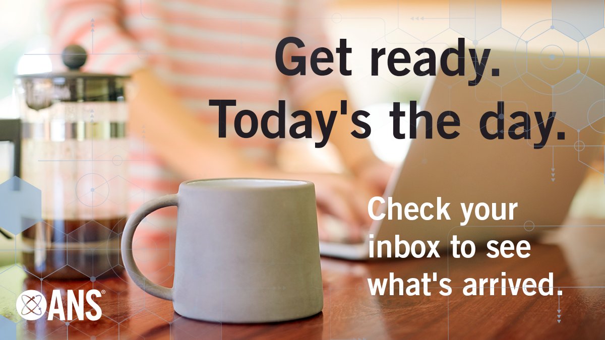 Today we're making a huge announcement! Check your inbox to see what's arrived. Sign up here: ans.org/announcement