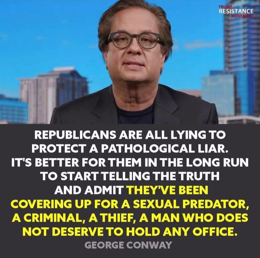 I agree with George Conway…..