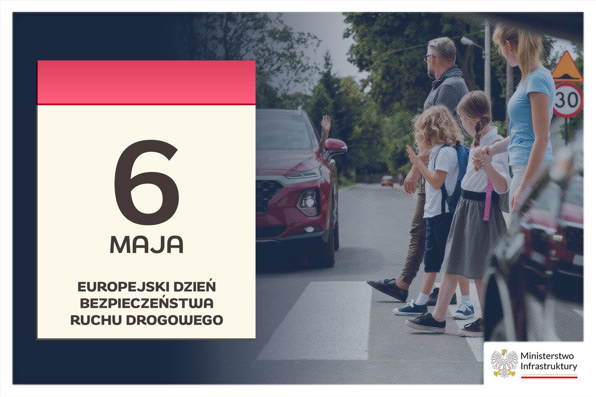 📅Dziś Europejski Dzień Bezpieczeństwa Ruchu Drogowego. W tym dniu szczególnie chcemy przypomnieć, że wszyscy jesteśmy uczestnikami ruchu drogowego.🚶🚲🏍️🚘 Prowadząc auto, spacerując, jeżdżąc rowerem czy innym środkiem transportu – zawsze pamiętajmy, że zdrowie i życie to…