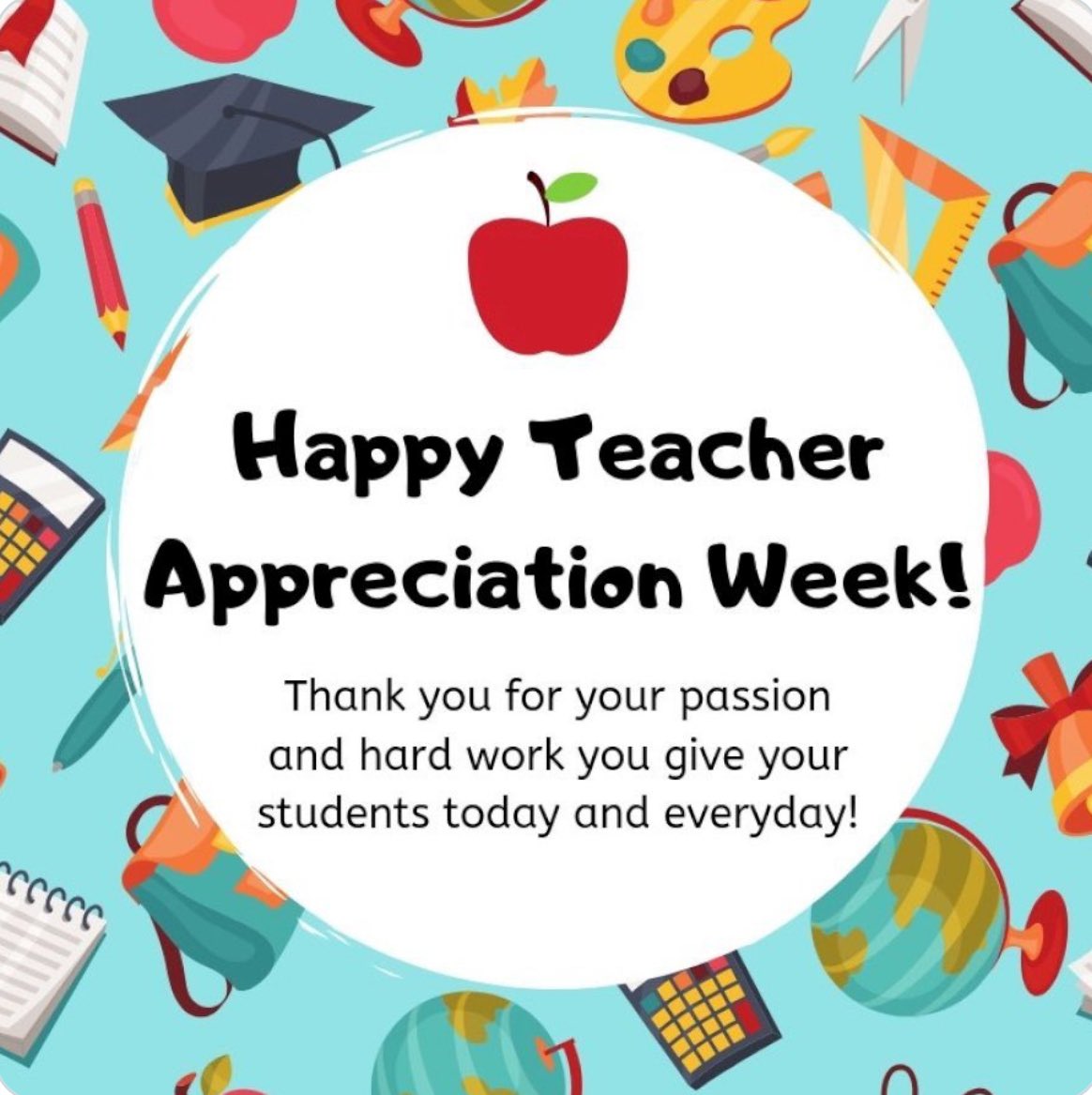 Thank you to all educators who serve unconditionally to meet the needs of our scholars! #teachersrock #TeacherAppreciationWeek 🍎🍏