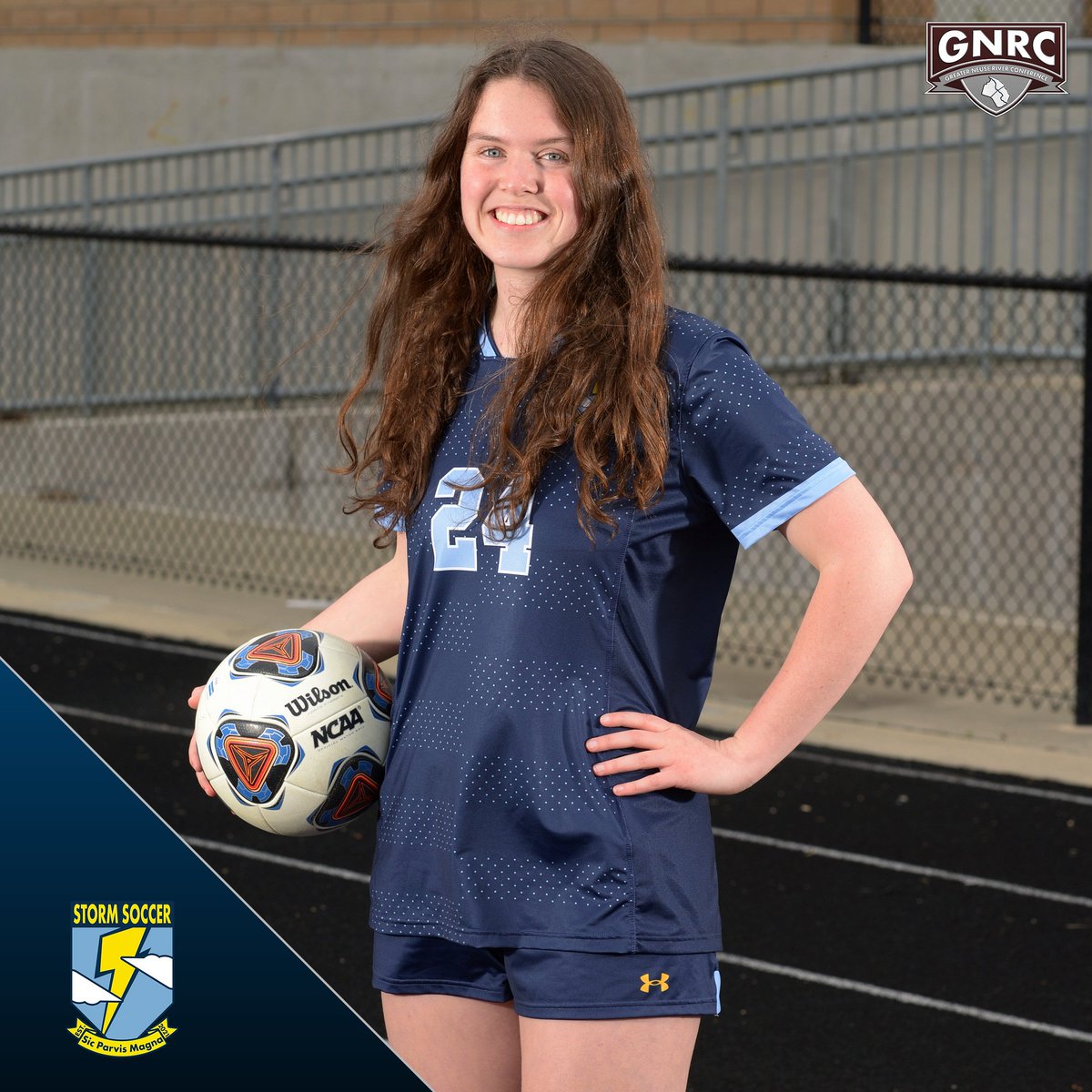 ⚡️Senior Spotlight⚡️

Reagan Rogers #24 
- Attending UNC Chapel Hill 
- Ranked First in her class at Willow Spring High School.