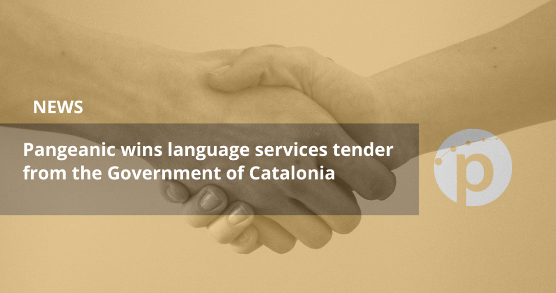 Pangeanic wins language services tender from the Government of Catalonia hubs.ly/Q02w4w_g0