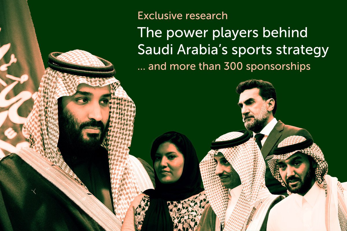 Delighted to contribute to the debate about Saudi Arabia’s investments in world sport👇 Thanks to @nabihbulos for the talk🤝 Explore our in-depth analysis of the Kingdom's pivotal figures and over 300 sports sponsorships here 👉 playthegame.org/news/the-power…