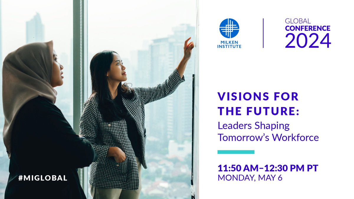 Join us in supporting our CEO, Debbie Dyson, as she participates in the “Visions for the Future: Leaders Shaping Tomorrow’s Workforce” panel at the #MIGlobal conference today at 11:50 PT (2:50 ET)! Get excited! Watch the live stream here: lnkd.in/ea-yw2Up