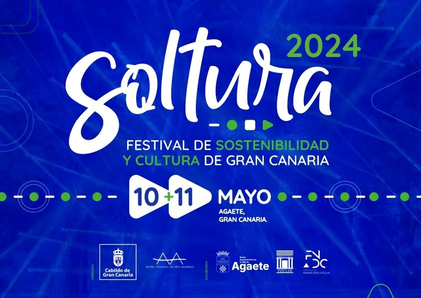 Agaete acoge el festival 'Soltura' los días 10 y 11 de mayo 🎶 #GranCanaria #Agaete @GranCanariaCult @AytoAgaete #soltura 📎 quehacerlaspalmas.com/agaete-acoge-e…