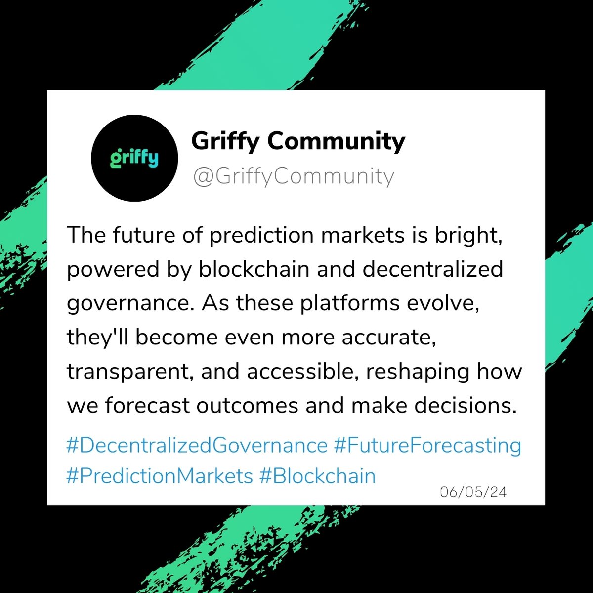 #DecentralizedGovernance #FutureForecasting #PredictionMarkets #Blockchain