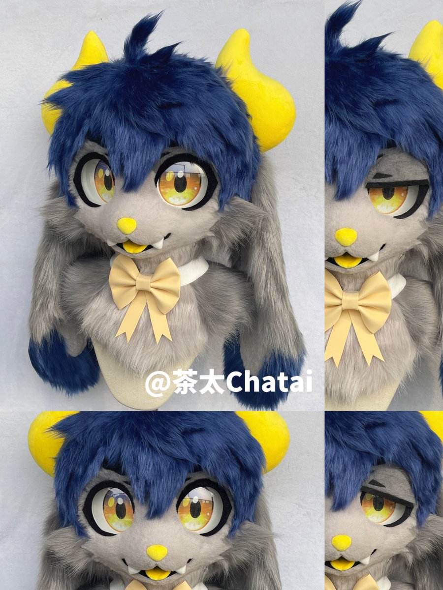 💙 Commission  finished 💛

Thank you very much for everyone who trusts and is willing to wait for me!

Owner:@b_tanuki 

#chatai #fursuit #fursuitmaker