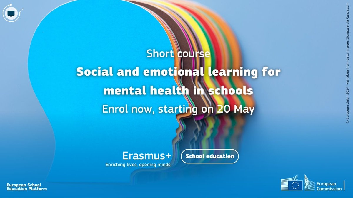 📢 Calling all educators! Dive deep into the realm of mental health promotion with this short course on the European School Education Platform. Equip yourself with the knowledge and strategies to create a safe and supportive learning environment for all🔗 bit.ly/4adU4dH