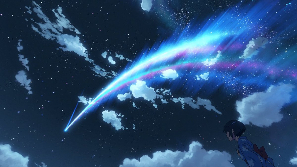 Comet Tiamat from the movie Your Name