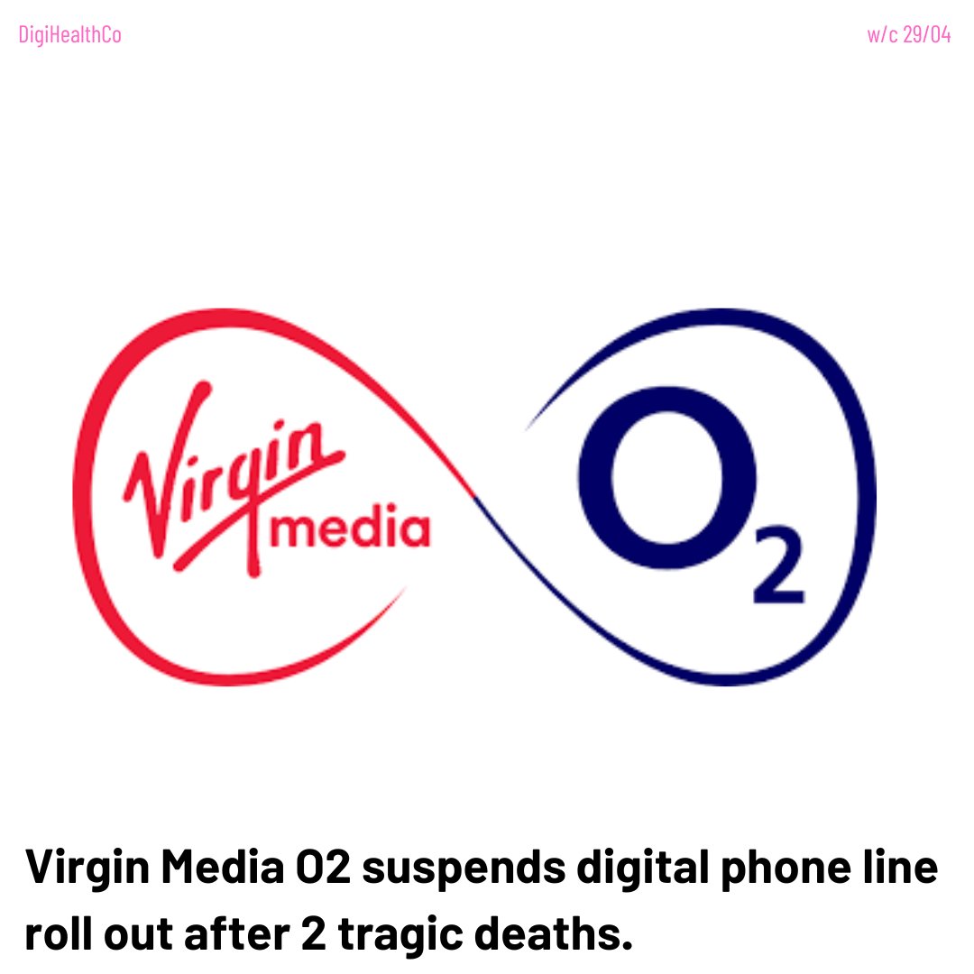 UK digital phone switchover paused after deaths : Virgin Media O2 stops digital phone line rollout after two tragic deaths linked to personal alarm failures. Therefore, alarms need to be compatible with the new system to ensure safety digitalhealth.net/2024/04/digita… #DigitalSwitchover