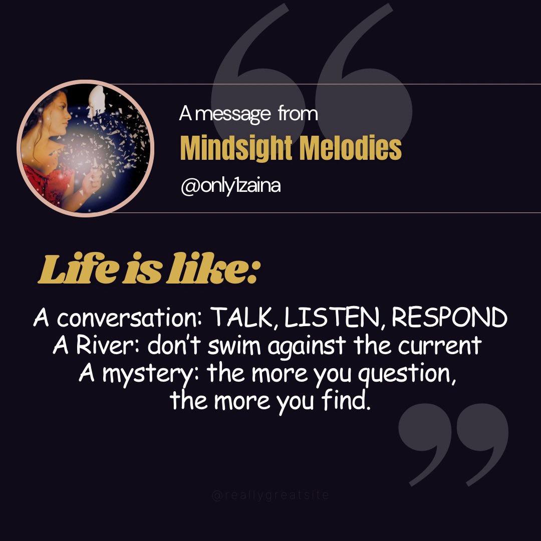 only1zaina's tweet image. Time to pay attention, this maybe for you #rt #mindsight #lifelessons