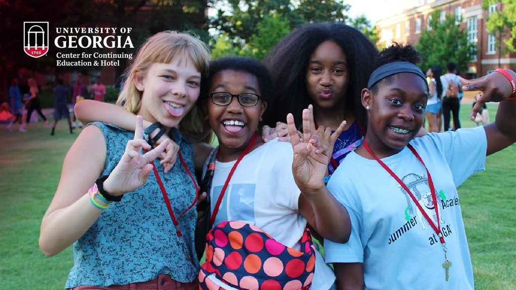Enhance your child’s creativity through our engaging youth camps this summer. Kickstart their creative journey with Summer Academy at UGA. Spots are filling up fast, so register today. conta.cc/3y8VTvr