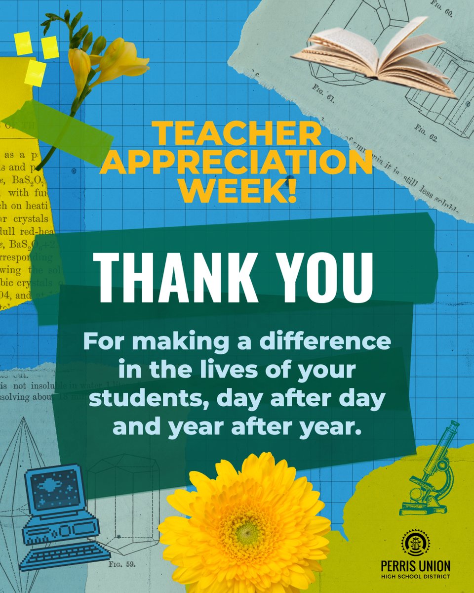This week, we celebrate and honor the incredible work of our teachers. Their dedication, passion, and unwavering commitment make a significant impact on our students and community every day. 🌼