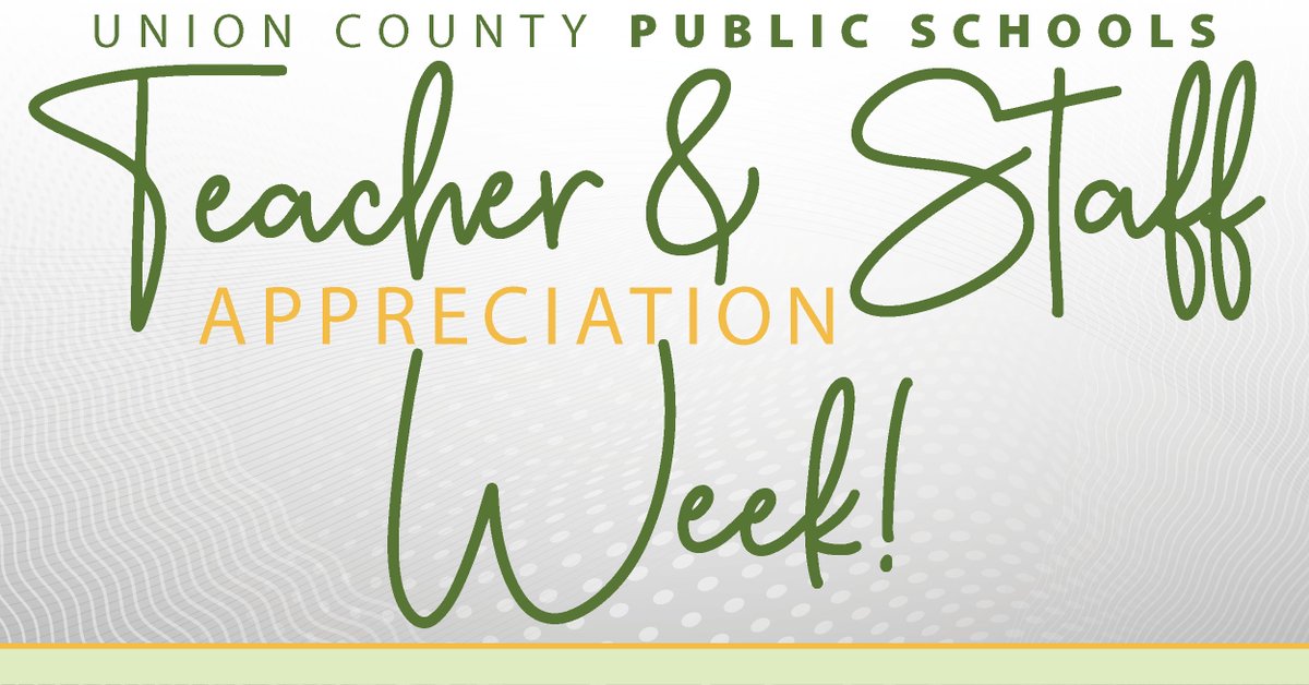 Happy Teacher & Staff Appreciation Week! Give a #TeamUCPS member a well-deserved shoutout with a reply! #UCPS @AGHoulihan