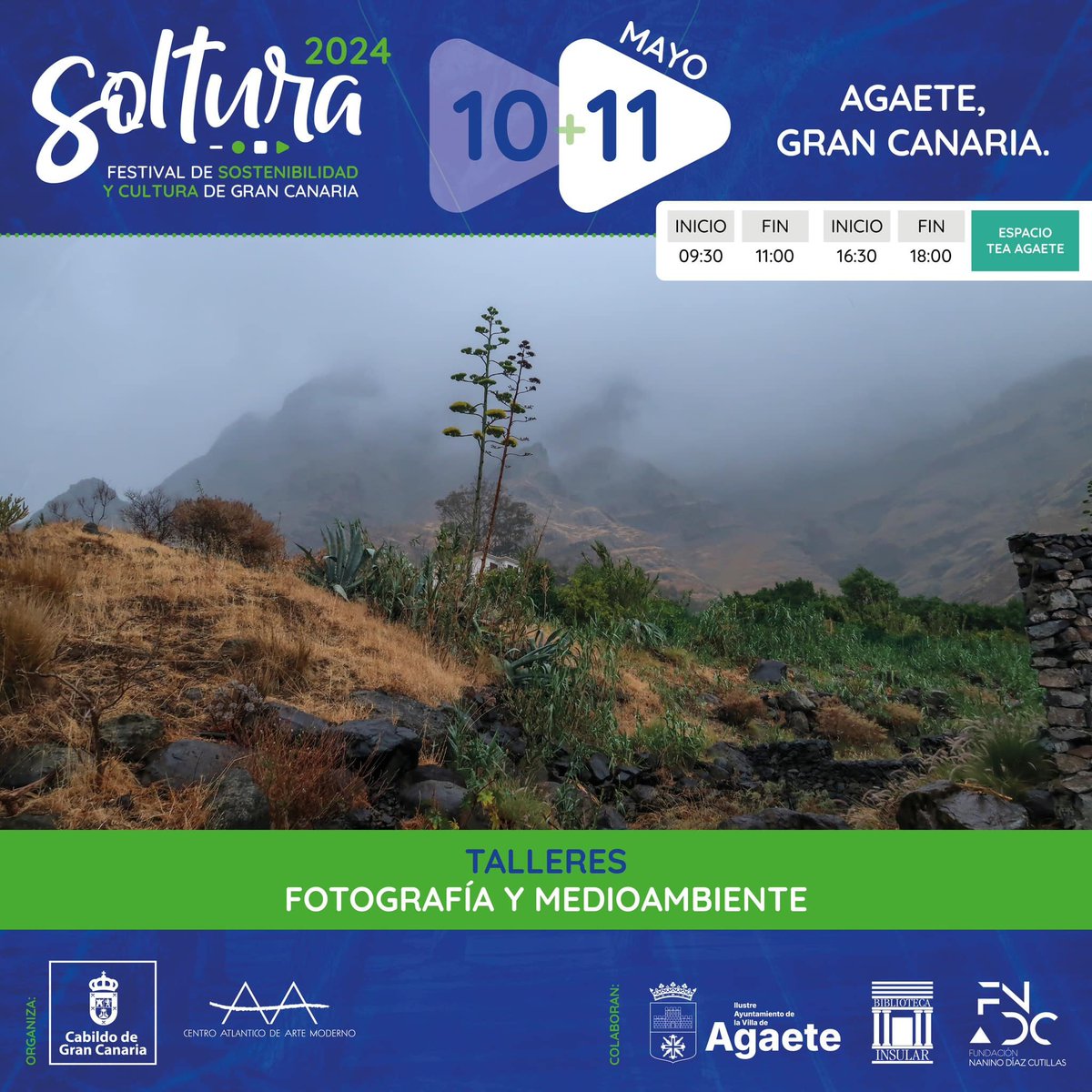 ¿Te gusta la fotografía? 🤔 
Pues no te pierdas nuestros talleres de fotografía dentro del <a href="/Festivalsoltura/">Festival Soltura</a>. 

Detalles e inscripciones 👇
eventbrite.com/e/entradas-tal…