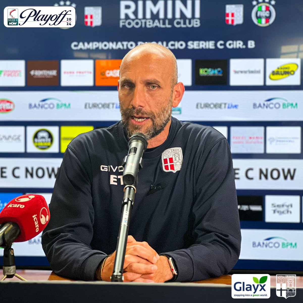 🎙| PRESS CONFERENCE 

Mister Emanuele #Troise alla vigilia di #GubbioRimini 🗣

📺 Guarda la conferenza stampa 👉 rb.gy/bxg1tz

#ForzaRiminiSempre ⚪️🔴
