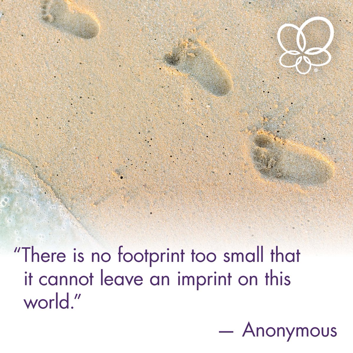Embrace the week with the reminder that every small step matters. Even the smallest feet can create lasting imprints of positivity and change.