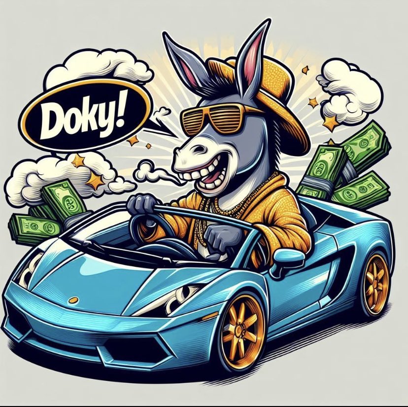 $doky hits the $1 million market today and i think this is just a start. There is so much more coming for this meme coin. 🔥🚀 Check out @DonkeyKingSol