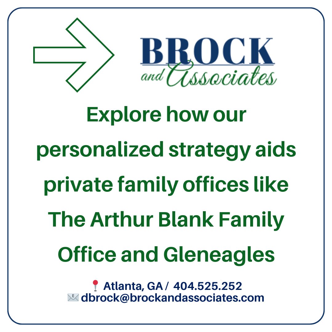At Brock and Associates, we understand that every family office is unique, which is why we craft personalized strategies to suit their specific needs and goals. #choosebrockandassociates
#AdministrativeStaffingExperts
#ExecutiveAssistantExpertise
#GlobalPartnerships
#AtlantaJobs