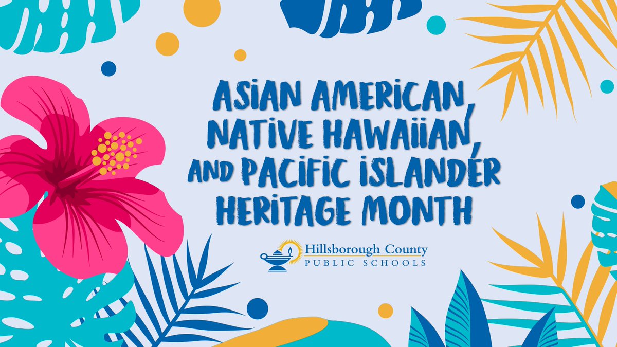Asian American, Native Hawaiian, & Pacific Islander Heritage Month is celebrated in May to honor the rich histories, cultures, and contributions of Asian Americans & Pacific Islanders in the U.S. 🌺 #CelebrateDiversity @hubofschool @DanteJones_HCPS @SDHCMagnet @VanAyresHCPS