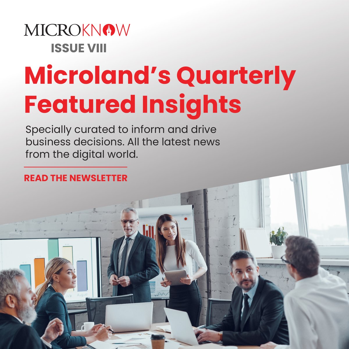A world of developments from the last quarter - from recognitions to events, articles written by Chief Microlander Pradeep Kar and blogs covering a wide array of trending topics. All in the 8th edition of the #MicroKnow newsletter. Read now. lnkd.in/gSydgYDG #Microland