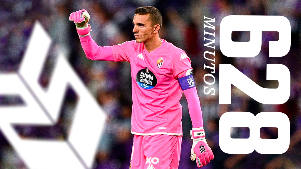 🔐🧤𝗖𝗘𝗥𝗥𝗢𝗝𝗢🧤🔐 INCREÍBLE final de temporada de @1jordimasip y el @realvalladolid. 628 minutos sin recibir gol. A tan solo 18 minutos de superar el actual récord de imbatibilidad del club (también en posesión de Jordi Masip). ¡Vamos a por ello! 🔗twofivegloves.com/a-por-el-recor…