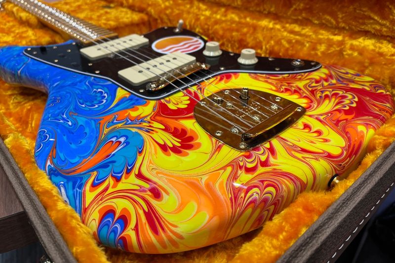 Team @HalcyonAi is Rocking #RSAC2024! Win a custom one-of-a-kind hand-painted guitar by Bonvillain Design and score some killer swag at booth #3324 - drawing on Thurs May 9th at 12PM at the booth -w00t! Details: halcyon.ai/rsa-2024 #infosec #security #cybersecurity #RSAC