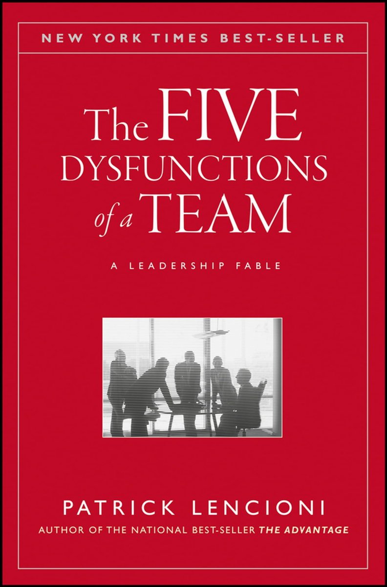 Teams, even good ones, often struggle.

If you want to build a killer team check out The Five Dysfunctions of a Team by @patricklencioni 

I loved the creative use of stories and it really made me aware of bad team dynamics to look out for and fix.