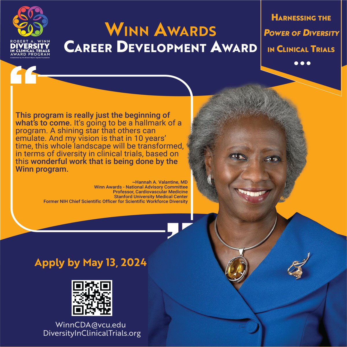 Don't miss your opportunity. The Application window for the Winn Career Development Award closes in SEVEN days. Join the next cohort of Winn CDA scholars. Apply by May 13, 11:59pm ET here: winnawards.smapply.io/prog/winncda/ #WinnAwards #careerdevelopment #community #research