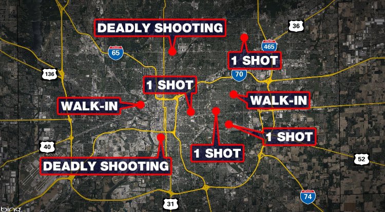 HEATING UP: IMPD investigating multiple weekend shootings across city 🔴 At least 7 shot + 2 Stabbed with 2 killed in Weekend Violence (FRI-SUN) ⛔️ IMPD ⬇️ 350+ Officers as we enter Summer Months #SurgingViolence #IndyCantWait