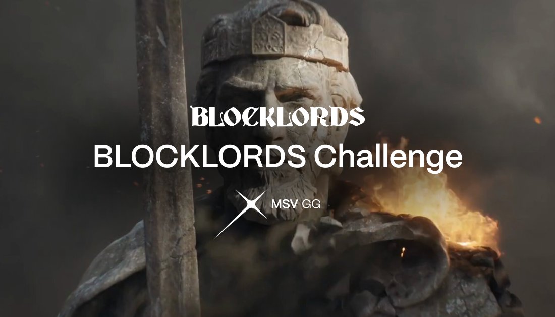 ⌛️ Just 4 days left! Make sure to join the 'Kingdom Challenge' by @BLOCKLORDS, ending this Thursday, May 9th. Don't miss out on your opportunity to win! Join NOW: ➡️ explore.msv.gg/challenges/blo…