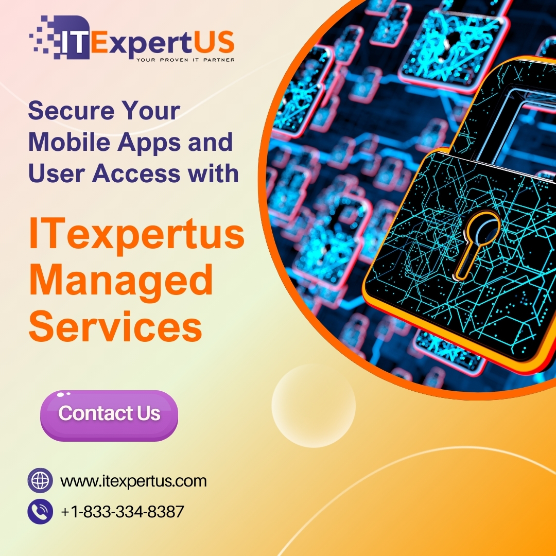Is Your Mobile App Secure Enough? ITExpertUS Ensures Secure Mobile Apps & User Access with Managed Services. Click Here to Learn More! itexpertus.com
#mobileappsecurity #useraccessmanagement #appsecurity #dataprivacy #cybersecurity #mobiledevelopment #itexpertus