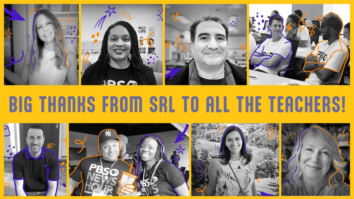 HAPPY TEACHER APPRECIATION WEEK! At SRL, we deeply appreciate the dedication and commitment of all you educators. Your passion and hard work shape the future of storytelling, leaving a lasting impact and making a profound difference.🎥🌟