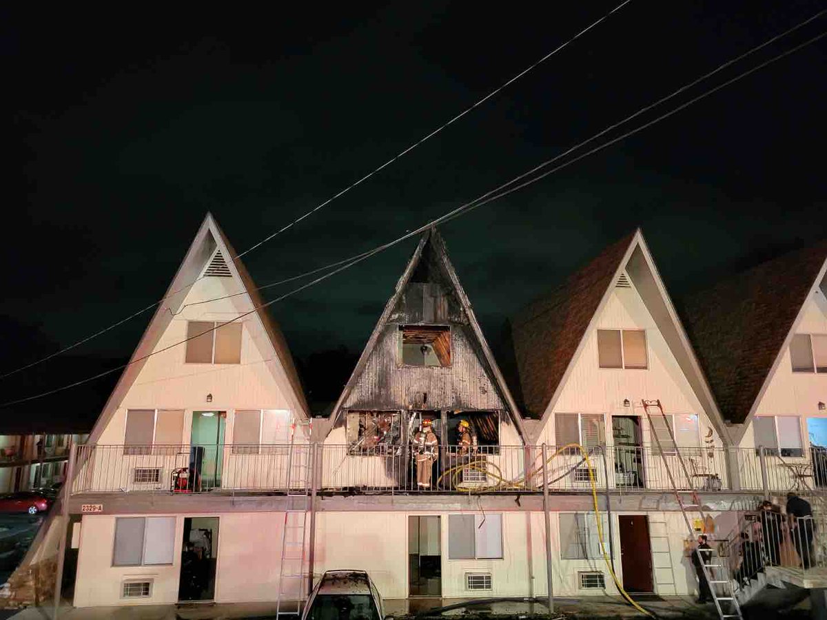 🔥On 5/3 Roanoke Fire-EMS responded to a fire on Winthrop Ave. Crews found heavy flames showing and upgraded to a 2nd alarm. 2 people were rescued without incident, and the fire was quickly controlled. No reported injuries. The cause of the fire is under investigation. 🔥
