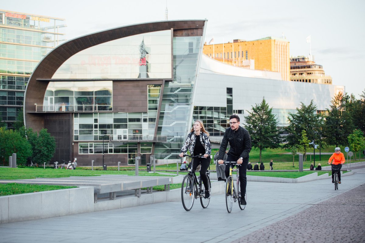 This week we celebrate Cycling Week in #Helsinki and the Metropolitan Area, so it's the perfect time to also explore and get to know the city on two wheels! 🚲 Here we rounded up some top tips for cycling in Helsinki 👇 myhelsinki.fi/.../tips-for-c… #visithelsinki #finland