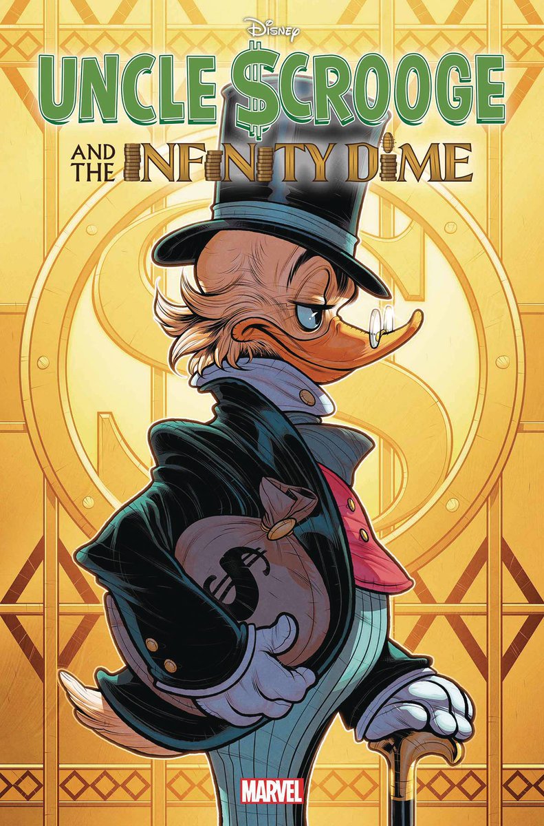 My spirit animal, UNCLE SCROOGE, returns to comics, June 19th! Written by @jasonaaron, with covers by some of the biggest names in comic art! Reserve this one-shot now! @Marvel #unclescrooge #comics