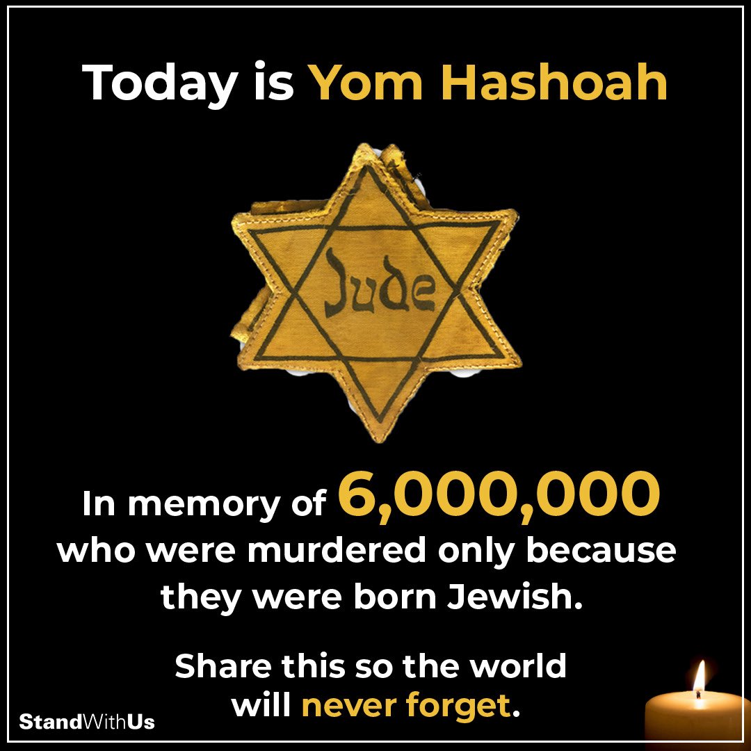 Never forget. Am Yisrael Chai.