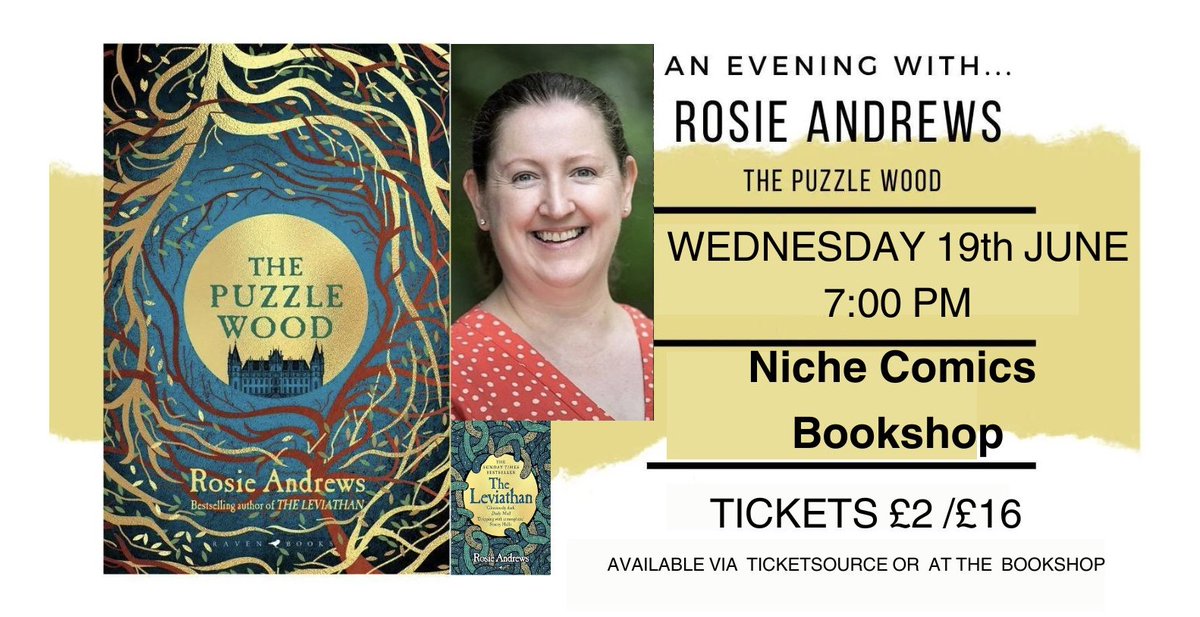 Come and meet @rosieandrews22 at the bookshop on Wednesday 19th June at 7pm. Books already at the bookshop #books #writers #stories #choosebookshops