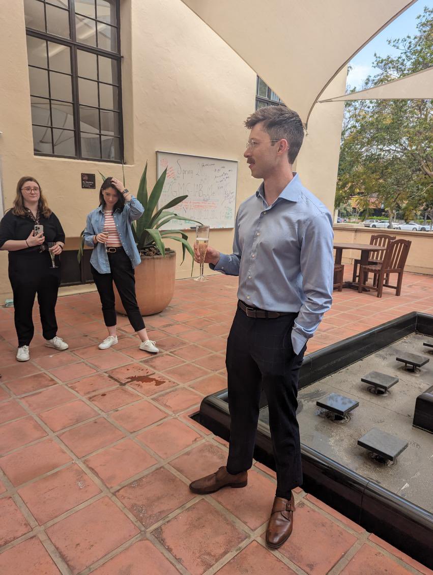 Dr. Mueller! Thanks to everyone who came - from near and far - to watch me defend my PhD. Grateful for my years at Caltech and excited for what’s ahead.