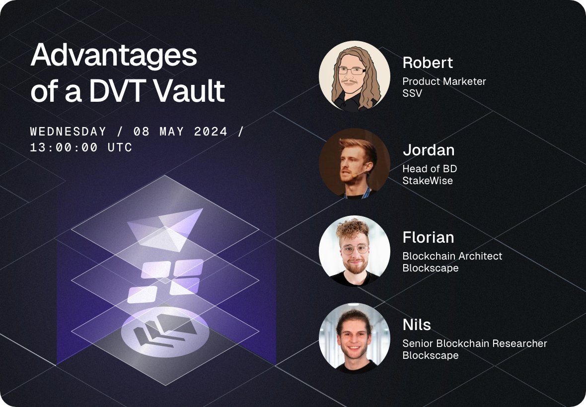 Less than 2 days to go!🤩 Space to explore how #DVT improves safety and efficiency in staking, using $osETH in #DeFi, restaking, and more. 📣 Post your questions below or via DM for a Q&A with our experts!✅ Link to Space in the next tweet, use it to set your reminders!⏰