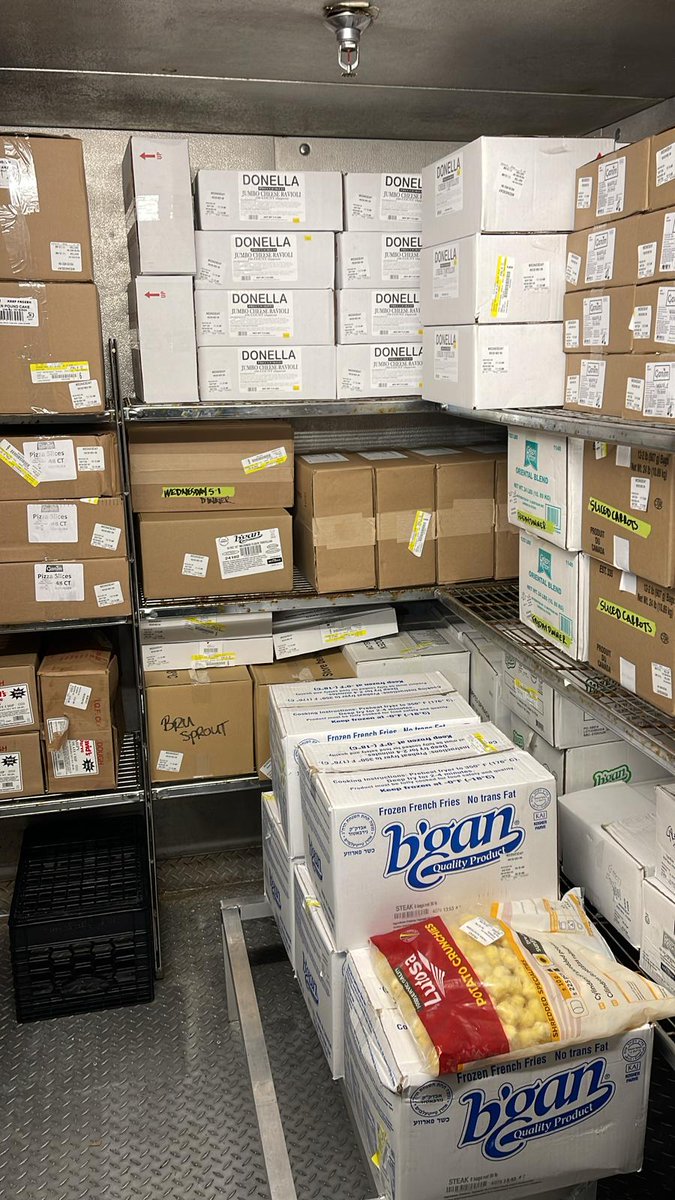 We’ve been quite busy…
Here’s a peek into one of the freezers we’ve been organizing. 

#NursingHome #FoodService #DietaryDepartment