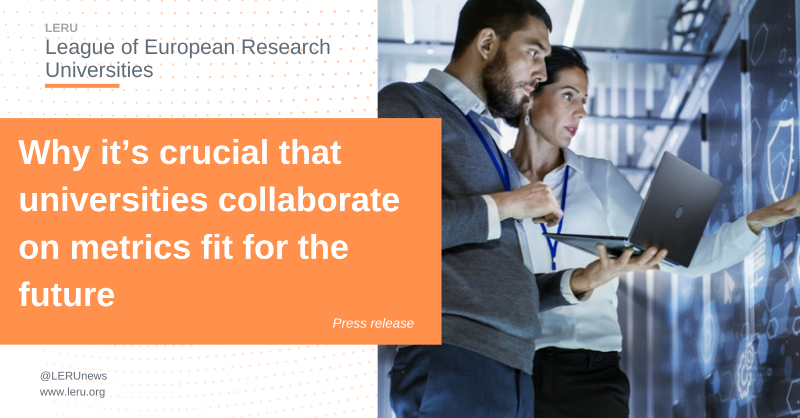 LERUnews's tweet photo. 💡Act now to develop tomorrow’s university metrics.
It’s important for universities to get together to experiment with new ways of measuring their performance, so says the new LERU paper on Next Generation Metrics.
Read the report & the interview with Paul Wouters @UniLeiden👇