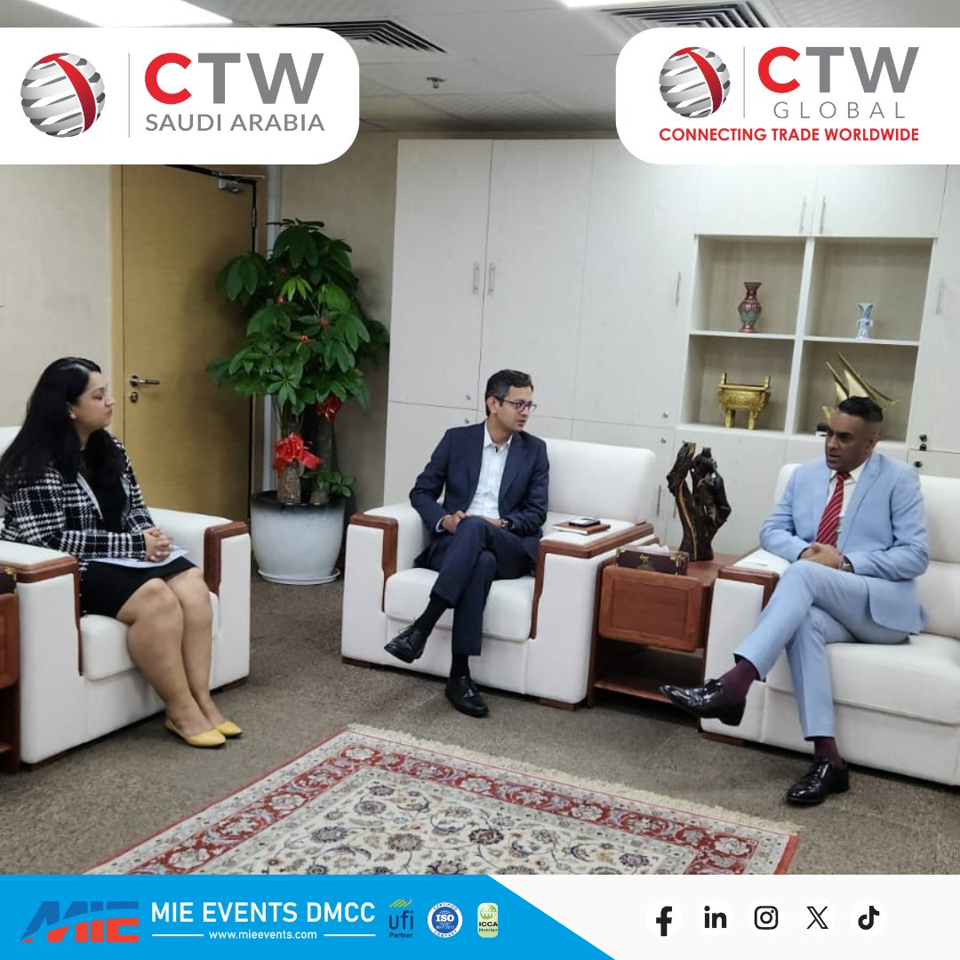 MIE Groups and FICCI are forming a strategic collaboration, unlocking unprecedented opportunities. Discussions are underway, paving the way for groundbreaking advancements at CTW Saudi and CTW Global. Stay tuned! #CTWGlobal #CTWSaudi #MIEGroups #Collaborations