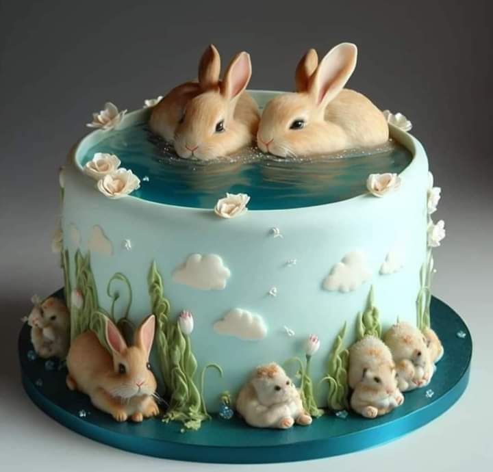 Bunny Cake 🎂🎂🐰🐇