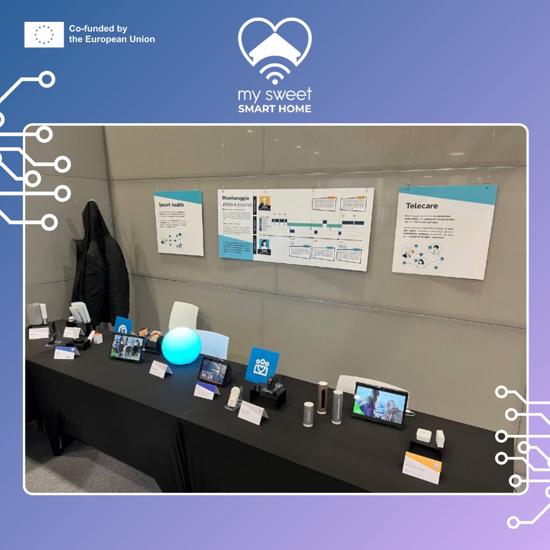 🌟 Exploring the #Future of Smart Home Care: Highlights from Exposanità 2024 in Bologna 🌟

#MySweetSmartHomeProject #Exposanità2024 #AiasBolognaOnlus #SmartHome #TechnologyForGood #InclusiveLiving #erasmusplus